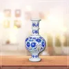 Royal Blue Inlay Flower Vase - Marble Inlay Handicraft Products