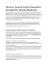 Hire android developer