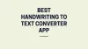 5 Best Handwriting To Text App For Your Mobile Phone In 2020 - TechotN