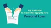 Common Mistakes to Avoid While Opting for a Personal Loan – Clix Blog