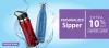 Water tastes better in our own Sipper Bottle