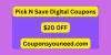 (NEW*) $20 Off Pick N Save Digital Coupons January 2024