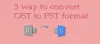 Convert OST to PST – Manual ways to migrate OST to PST format &ndash; NearBlogs.Com