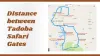 Distance Between Tadoba Safari Gates