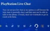 PlayStation Live Chat &amp; Does PSN &amp; PS4 Have Live Chat?