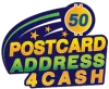 Postcard Address 4 Cash