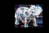 Marble Inlay Elephant Sculpture - Marble Inlay Handicraft Products