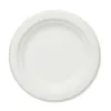 Sugarcane Pulp Plates, Eco-Friendly Biodegradable Disposable Plates | EcoWare