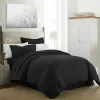 Egyptian Cotton Duvet Cover With Pillow Covers Black | Imperial Rooms
