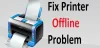 Printer Offline Status on Windows 7 - Restart Printer Spooler Services