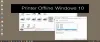 brother printer offline windows 10