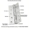 Premium Steel Hinges Manufacturer | Butt,Parliament Hinges - SSISKCON