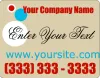 Magnetic car signs |Custom vehicle magnets | 219 signs