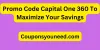 Promo Code Capital One 360 to Maximize Your Savings