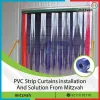 PVC Strip Curtains Installation and Solution from Mitzvah 