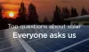 Top Questions about Solar Everyone asks us - AYKA Technologies