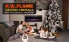 Electric Fireplace | Wine & Beverage Refrigerator