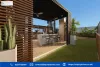 raised patio