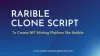 Rarible Clone Script | Rarible Clone Development | Create NFT Marketplace like Rarible