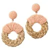Rattan Earrings