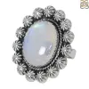 Moonstone Ring | Buy Wholesale Real Moonstone Ring at Rananjay Exports