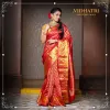 Red Kanjeevaram Pattu Saree