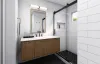 Bathroom with Matte Black Fittings