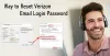 Easy To Way Reset Verizon Email Password?