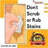 Remove stains without Scrub and Rub