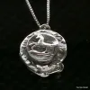 Equestrian Horse Coin Pendant