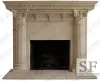 Buy Rhodes Ancient Fireplaces Mantel at Stone Fireplaces