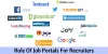 Define Role Of Job Portals For Recruiters