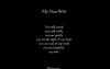 Make her cry poems