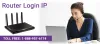 Router login ip