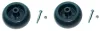 John Deere Aftermarket Deck Parts - (Two) Deck Wheels W/ Bolt and Nut 174873 133957