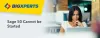 "Sage 50 Cannot Be Started" Error How To Fix | BigXperts 18008166849