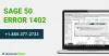 How to Resolve Sage 50 Error 1402 | AccountXpert
