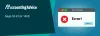 Sage 50 Error 1406 
