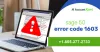 How to Fix Sage 50 Error Code 1603 | (Step by Step Guide)
