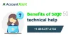 Benefits of Sage 50 Technical Help and Support - Sage 50 Support