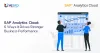SAP Analytics Cloud as a driver for a Profitable Business