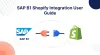 SAP Shopify Integration User Guide | Connect SAP B1 easy Steps