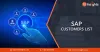 list of sap customers