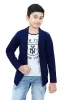  Buy SDS Fashion Boy's Full Sleeve Cotton White Printed T-Shirt with Navy Blue Jacket Shrug Look Smart and Comfortable for Any Casual and Festive Purpose at  Amazon.in - Venus Dresses 