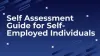 Self-assessment for self-employed individuals