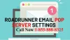 Know Roadrunner Email POP Server Settings 1855-888-8325 Mail Setup