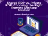 Shared RDP vs. Private RDP - Free Guest Posting and Guest Blogging Services - AuthorTalking