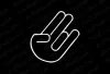 Shocker Sticker • Fast Free Shipping • VINYL STATUS