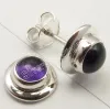  Silver Gemstone Earring Wholesale