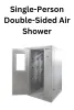 Single-Person Double-Sided Air Shower